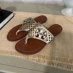 Tory Burch Gold Sandals